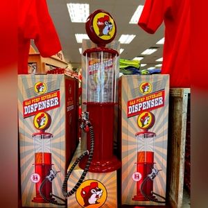 Buc-ee's  Gas Pump Beverage Dispenser